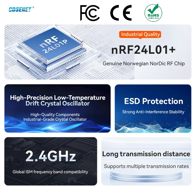 Nrf24L01 Module Wireless - 2 шт. nRF24L01+ PA LNA 2,4