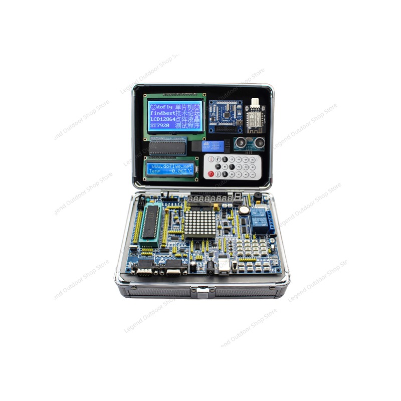 Diy Electronics Learning Kit - Плата для разработки LY-51S 51MCU, учебный