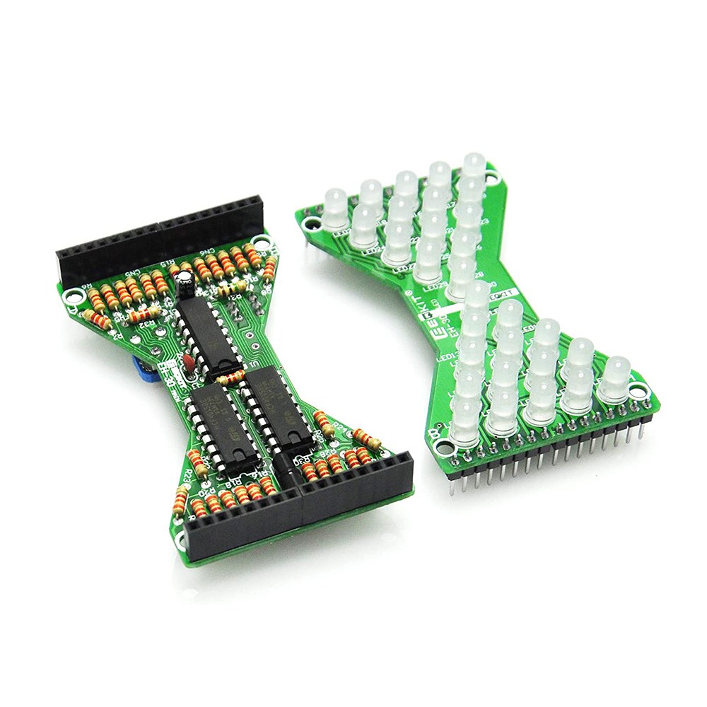 Набор для практики пайки своим – обзор и цена Diy Electronics Learning Kit