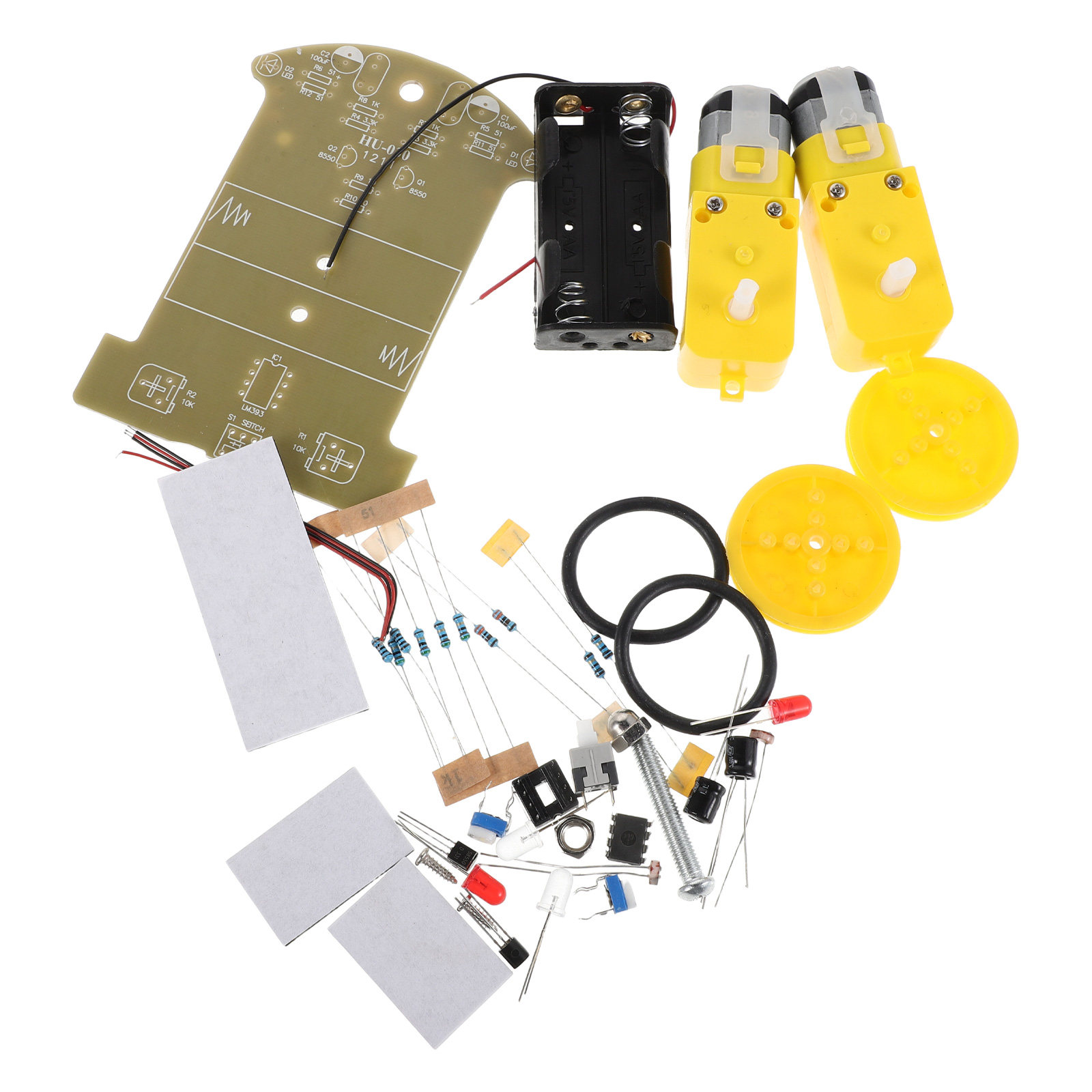 Набор для сборки робота-автомо – обзор и цена Diy Electronics Learning Kit