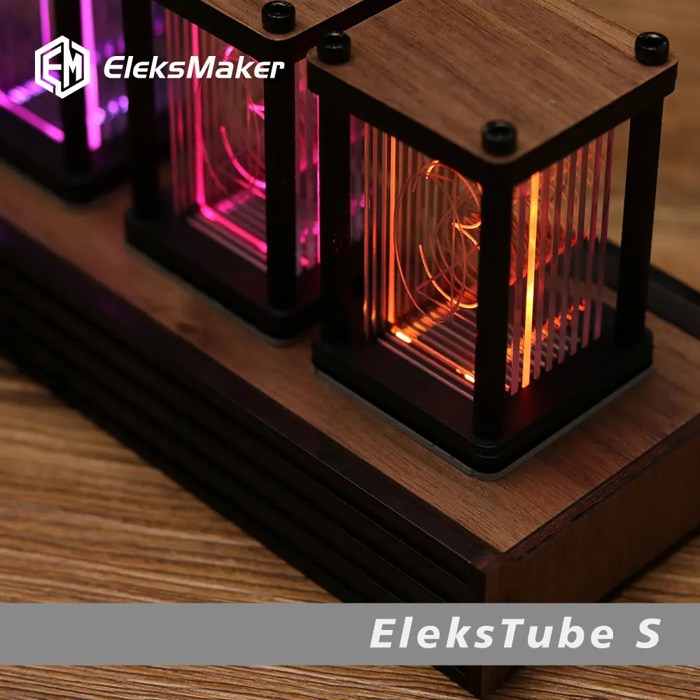 RGB Nixie трубчатые часы DIY н – обзор и цена Diy Electronics Gift Ideas