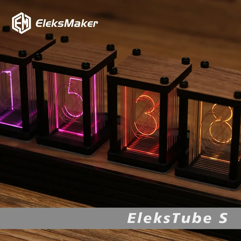 Настольные часы RGB Nixie Tube – обзор и цена Diy Electronics Gift Ideas