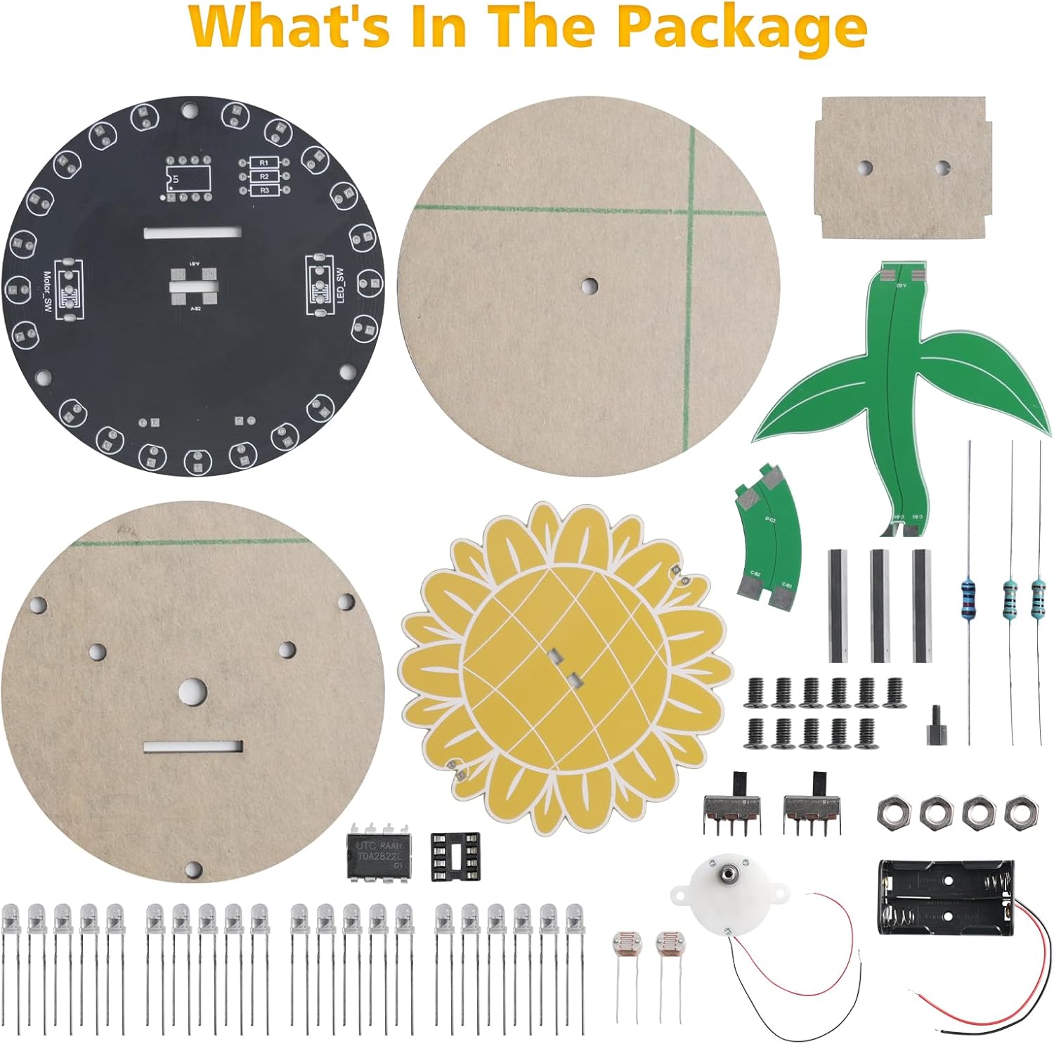 Набор для пайки подсолнечника, – обзор и цена Diy Electronics Gift Ideas