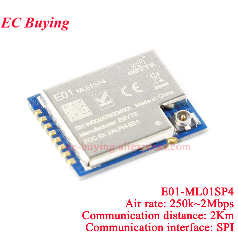10 шт./1 шт. E01-2G4M27SX ML01 – обзор и цена Nrf24L01 Module Wireless